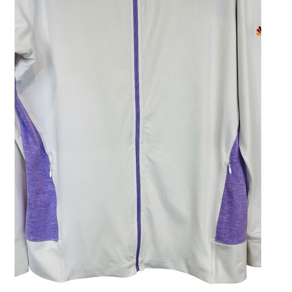 FOOTJOY Women Full Zip Panel Pocket Midlayer Size L Sweatshirt Jacket NEW - Picture 7 of 15